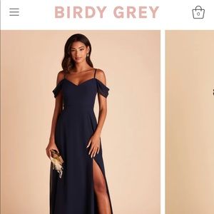 Birdy Grey Navy Devin Convertible Dress Size 0